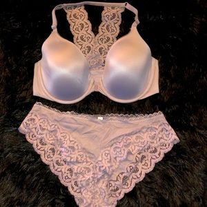 Victoria Secret Bra and Panty set 34D and Medium.